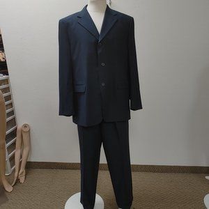 DARK BLUE 2 PC SUIT BY ABITOVERO SIZE 40R